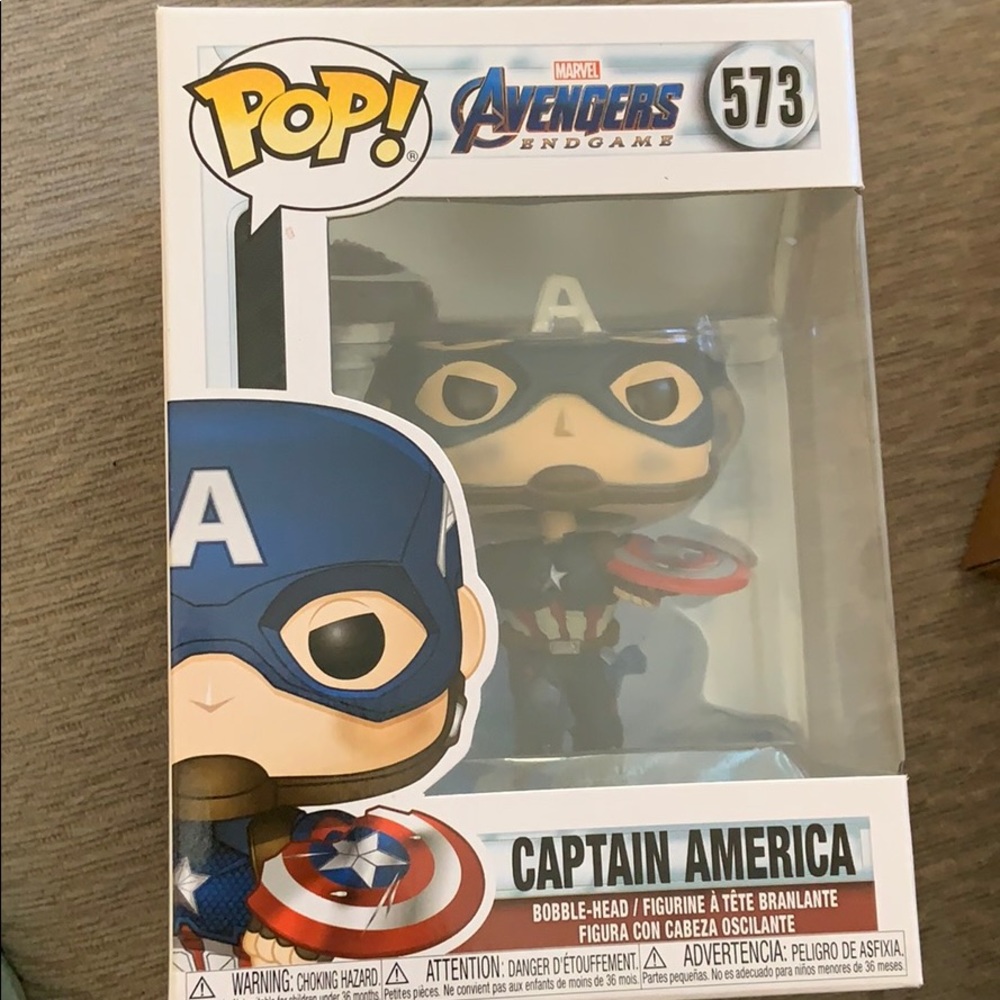 Avengers: Endgame Captain America Funko POP! 573